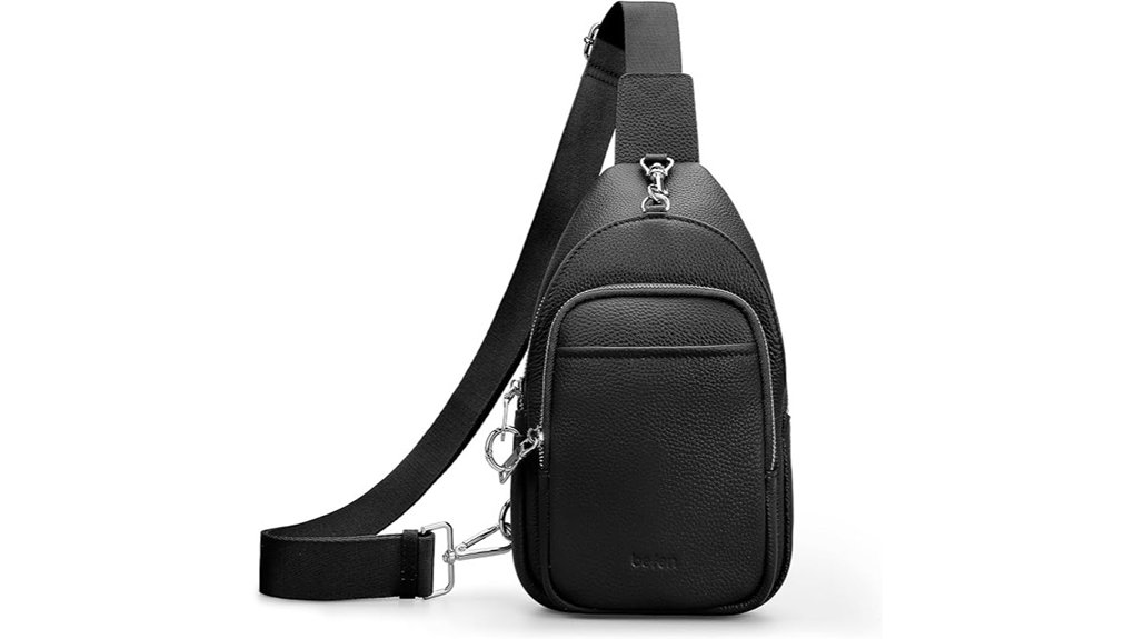 Top Sling Bags with Hidden Zippers (Anti-Pickpocket Designs) 12 befen leather anti theft fanny