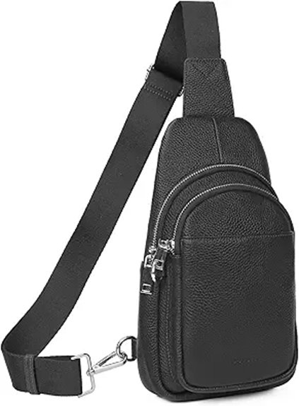 Best RFID-Blocking Crossbody Bags for Travel Zip‑Top Security 7 befen leather anti theft sling