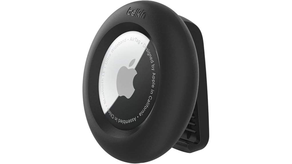 Best Luggage Tracker Holders Mount to Handles (Secure Fit) 15 belkin durable airtag clip