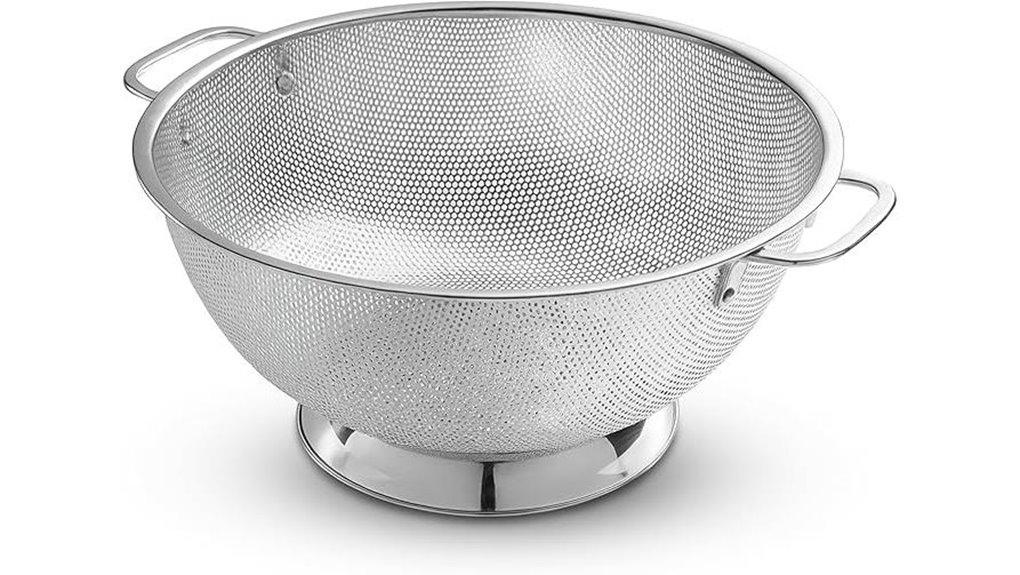 bellemain 5 qt stainless colander