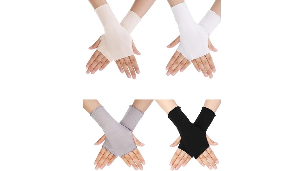 Best Sun Gloves for Travel: UPF Hand Protection Essentials 14 bememo 4 pack cooling gloves