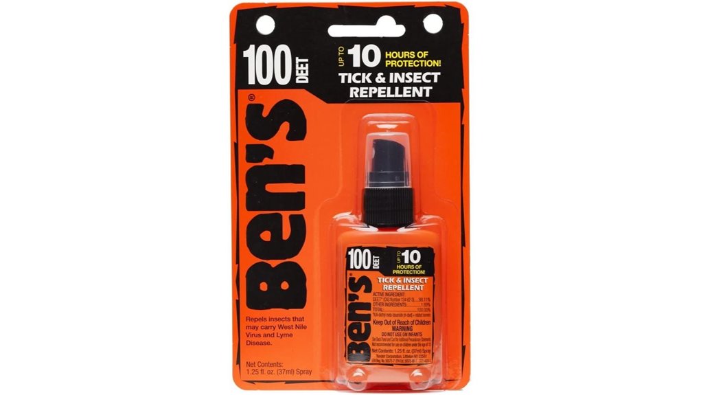 Best Insect Repellents for Travel: Spray vs. Lotion Showdown 10 ben s 100 deet repellent