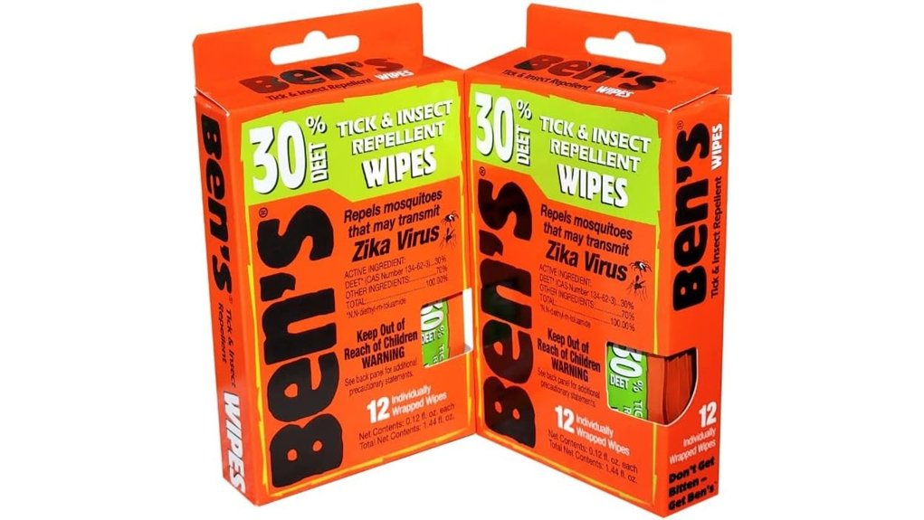 ben s deet bug wipes