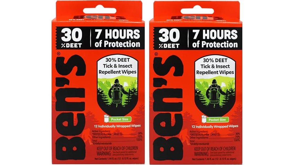 Leak‑Proof Mosquito Repellents for Travel: Wipes vs. Spray 11 ben s deet mosquito wipes