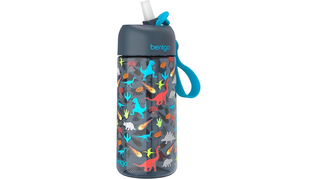 Spillproof Kids Water Bottles That Keep Travel Snacks Out 6 bentgo kids 15oz bpa free