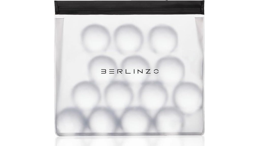 Reusable Ice Cube Bags (Freezer Safe) That Keep Ice Frozen 5 berlinzo xl reusable ice