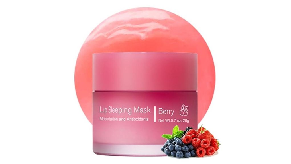 Top Lip Sleeping Mask (Mini Jar) for Overnight Hydration 1 berry intense lip mask