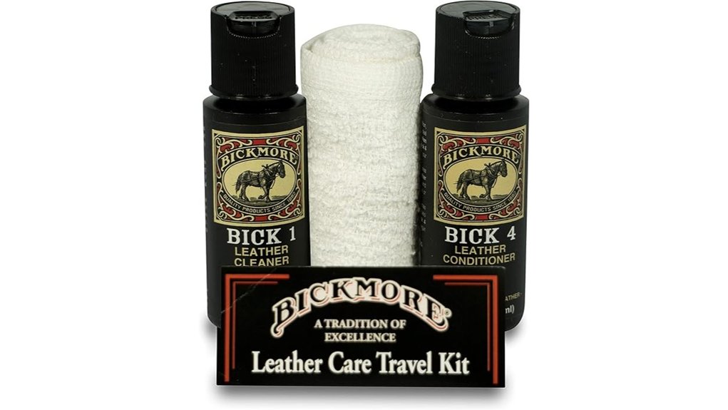 Top Leather Conditioners (Travel Size) Your Passport Will Love 2 bickmore leather travel kit