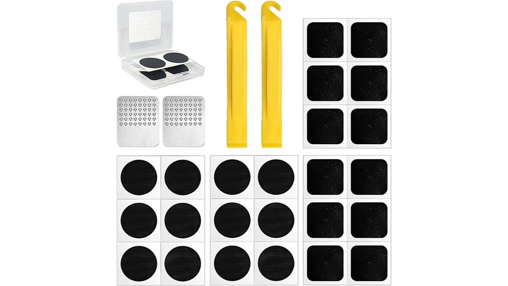 Must‑Have Patch Kits for Travel Cycling (Self‑Adhesive) 10 bike 24 patches levers