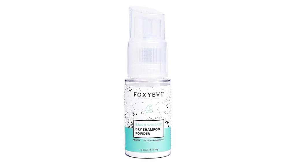 biotin infused dry powder shampoo