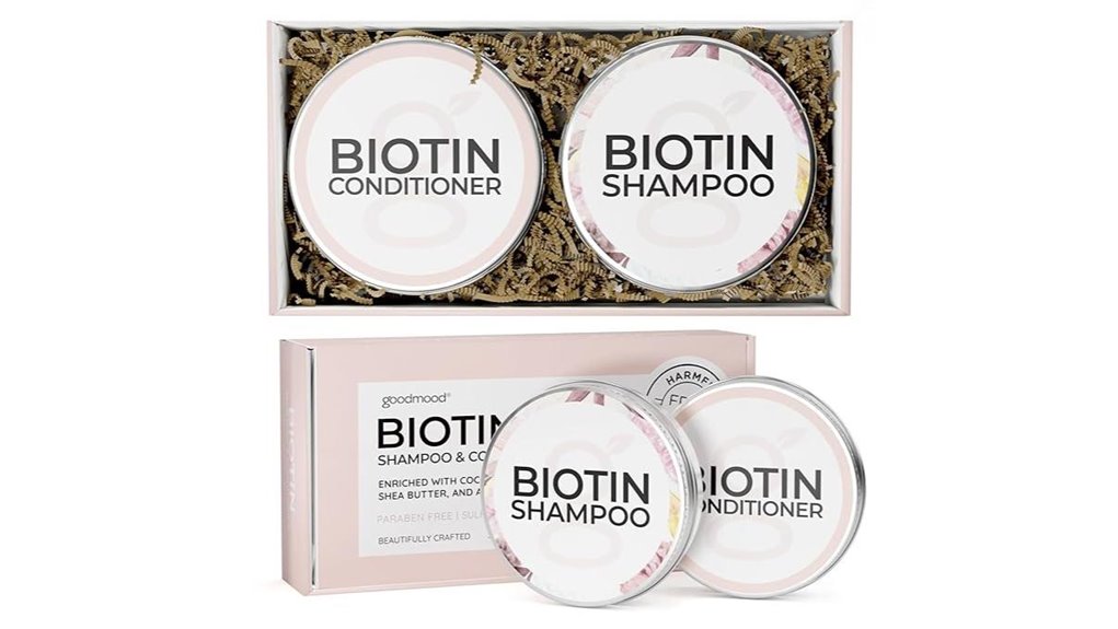 Top Travel-Friendly Solid Conditioner Bars Detangle Smoothly 14 biotin shampoo conditioner tins