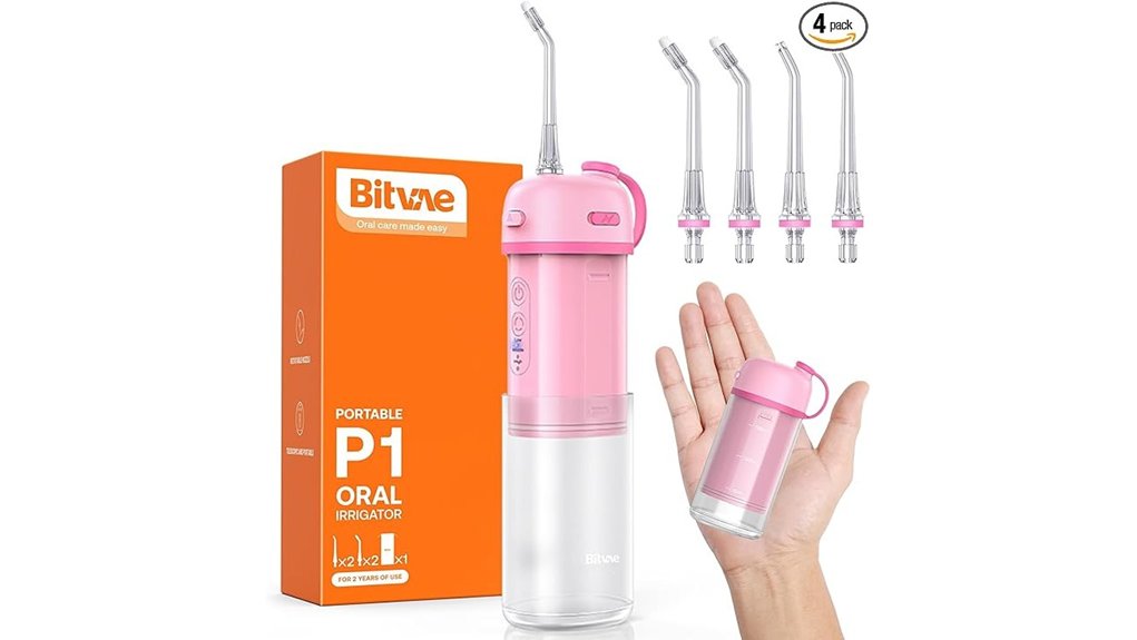 Mini Water Flossers for Travel (USB Rechargeable) You'll Love 7 bitvae p1 portable flosser