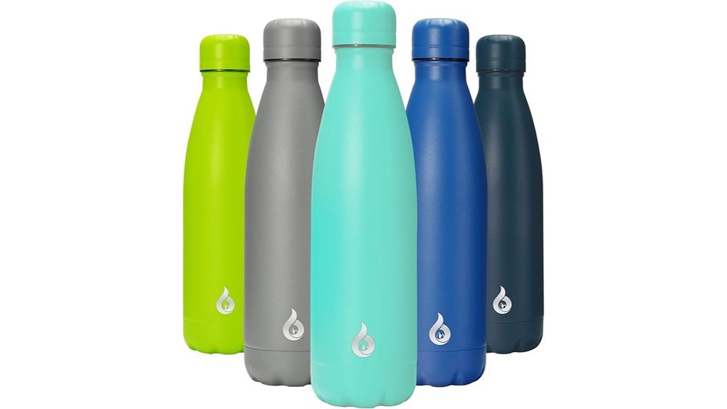 The Reusable Water Bottles Travelers Can't Live Without 12 bjpkpk 17oz insulated turquoise