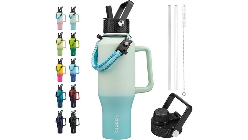 Best Water Bottles With Clip‑Friendly Carry Loops For Travel 1 bjpkpk 35oz insulated straw