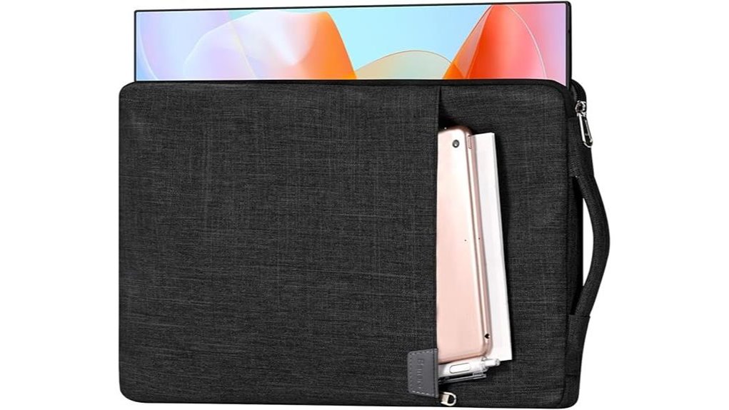 Hard Case for Portable Monitor That Keeps It Safe and Stylish 8 black 15 6 16 1 monitor case