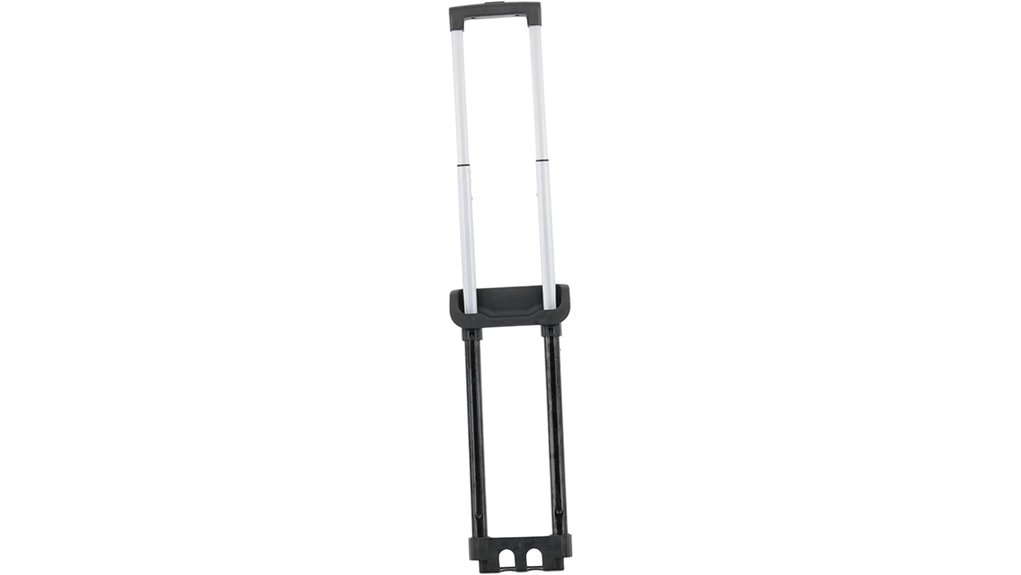 black 20 inch telescopic handle