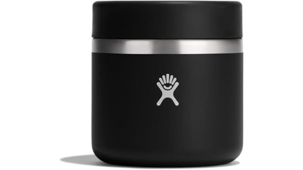 Best Insulated Food Jars for Travel That Keep Hot Meals Fresh 8 black 20oz hydro flask