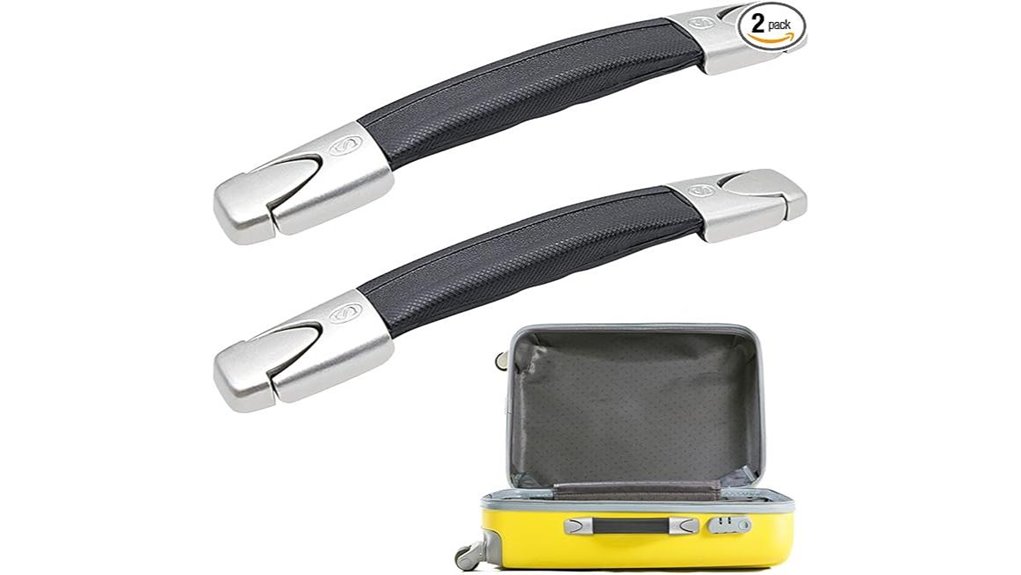 black 23cm luggage strap