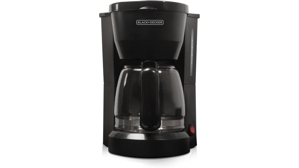 black decker 5 cup coffeemaker