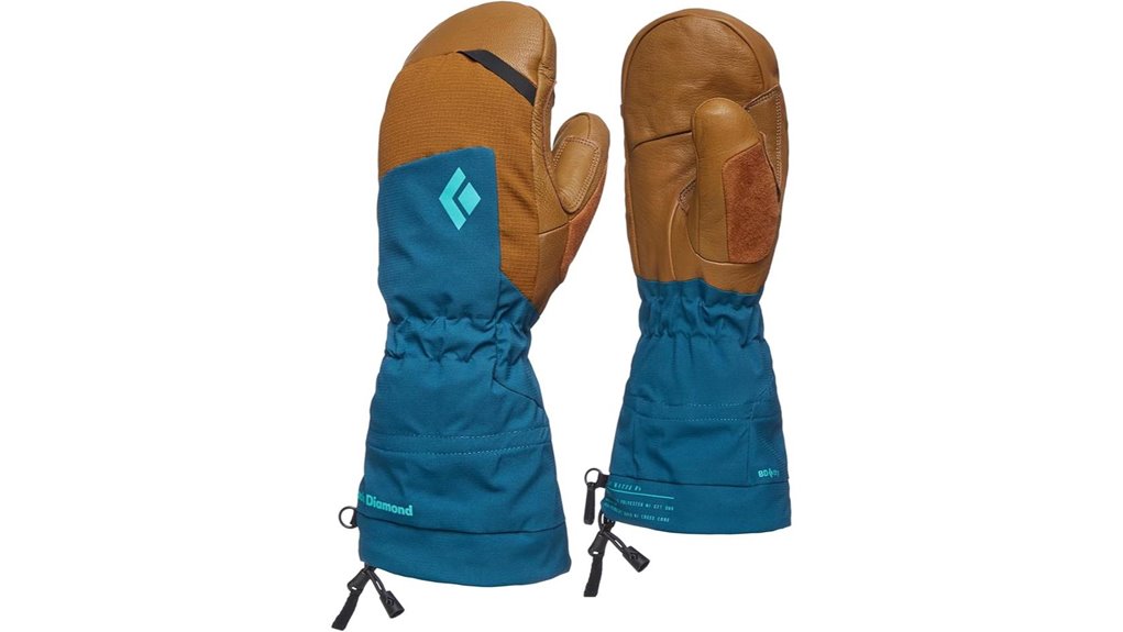 Travel Mittens With Removable Liners for Versatile Warmth 3 black diamond women s ski mitts