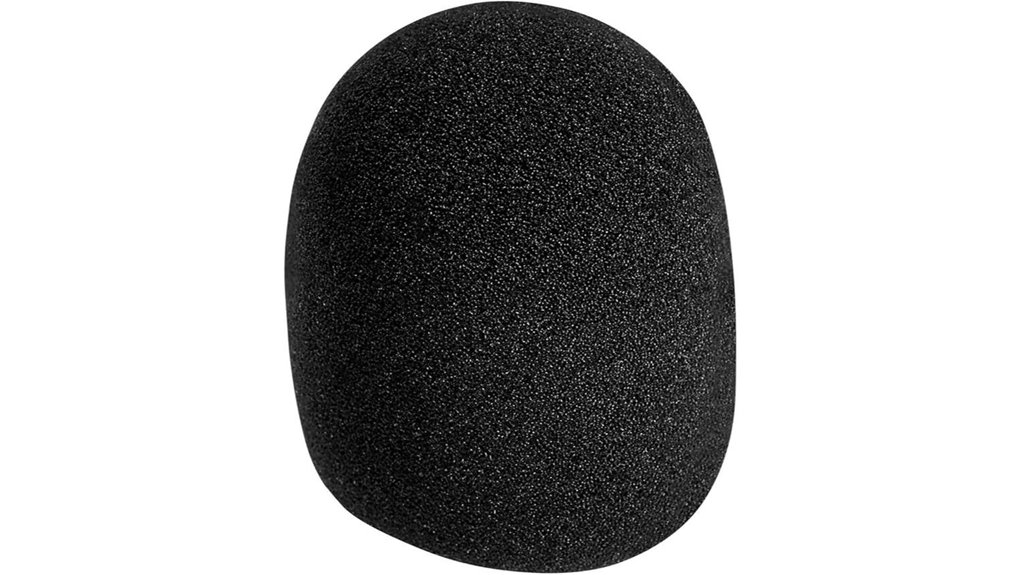Best Travel Microphone Windscreens for Crystal Clear Outdoor Audio 9 black foam ball windscreen