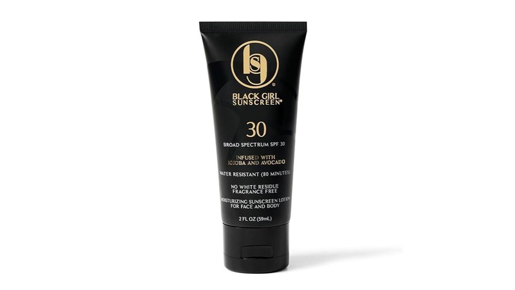 black girl spf30 sheer