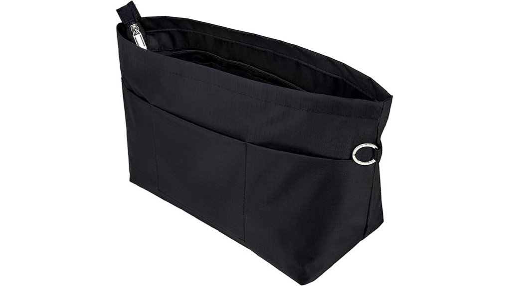 Packable Tote Inserts That Give Big Bags Instant Structure 4 black handbag organizer insert