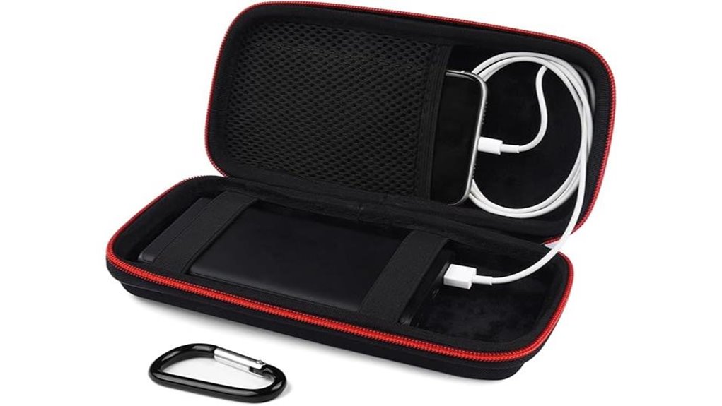 Best Travel Cases for Chargers and Power Banks (Hard‑Shell) 15 black hard travel powerbank