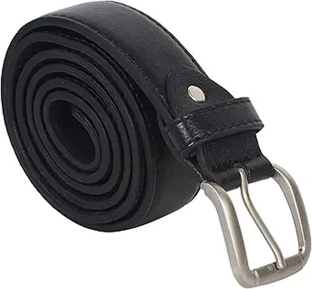 Low-Profile Money Belt Alternatives That Blend In 9 black leather money belt