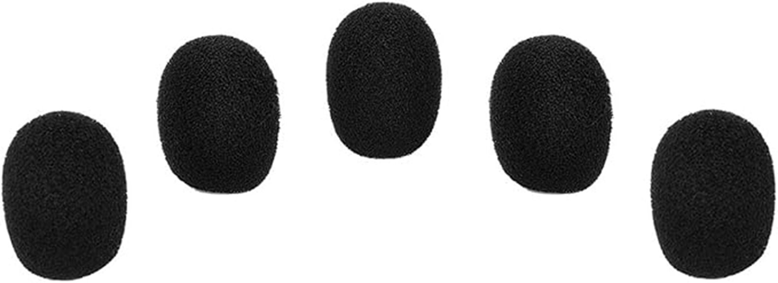 Best Travel Microphone Windscreens for Crystal Clear Outdoor Audio 4 black mini lapel windscreens