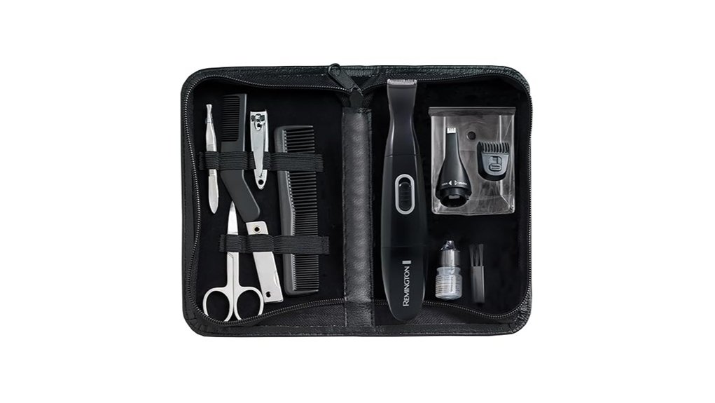 Essential TSA‑Safe Grooming Kits for Seamless Carry‑On Travel 4 black remington grooming kit