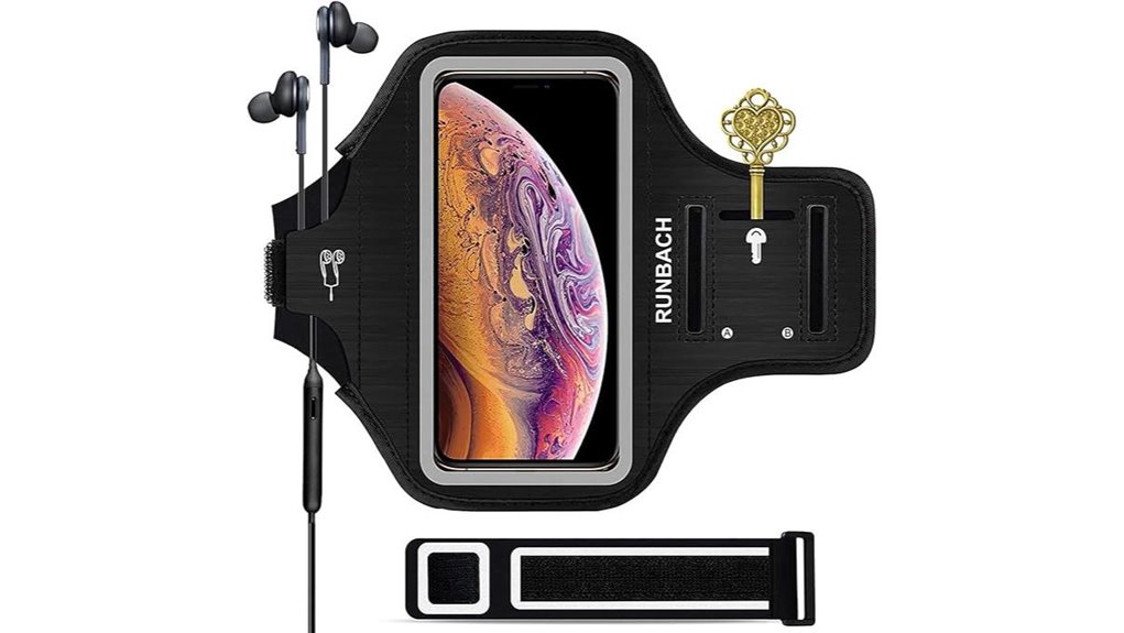 Top Phone Armbands Every Runner Swears By 11 black running iphone cardslot