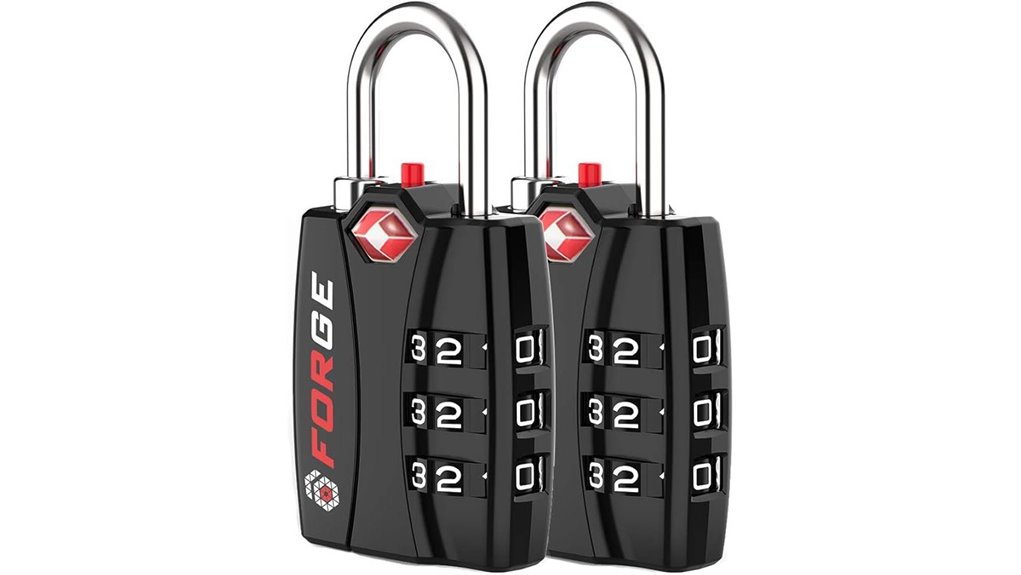 Top TSA‑Approved Luggage Locks: Key vs Combination Showdown 9 black tsa approved luggage locks