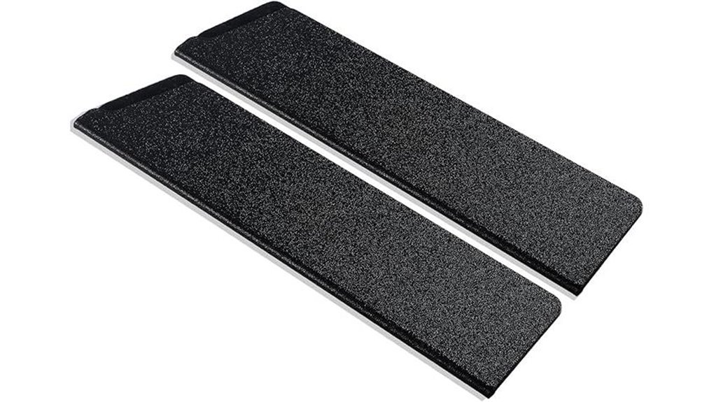Lightweight Kitchen Knife Guards for Safe Travel Cooking 8 black universal abs guard