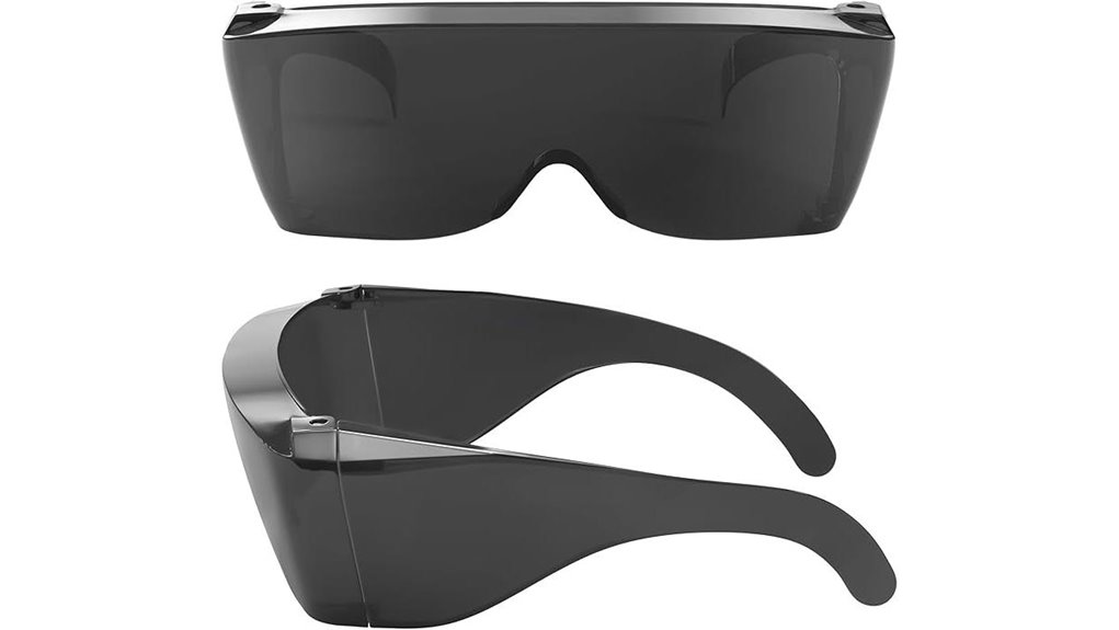 black wrap around prescription sunglasses