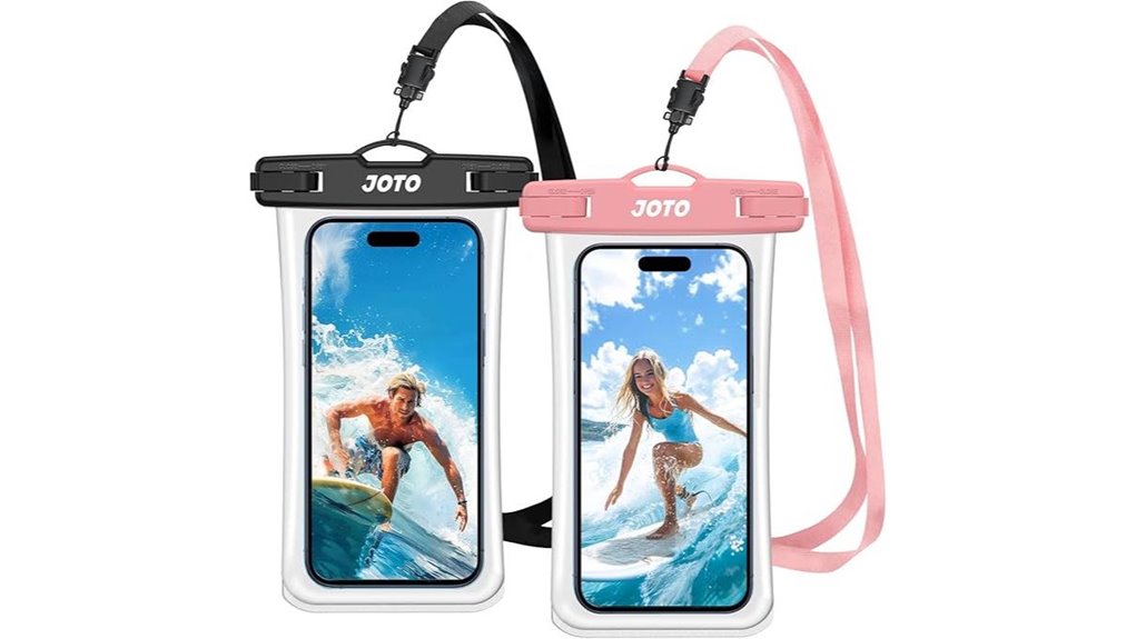 Best Waterproof Phone Pouches for Boat Tours With Clear Photo Window 13 blackpink ipx8 waterproof pouches