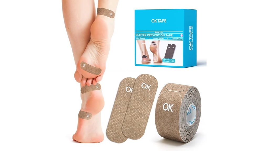 Top Blister Prevention for Walking Vacations: Tape vs Patches 12 blister prevention moleskin pack