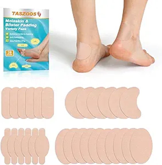 Blister Prevention Kits Tape & Pads Your City Breaks Will Love 8 blister relief moleskin pads