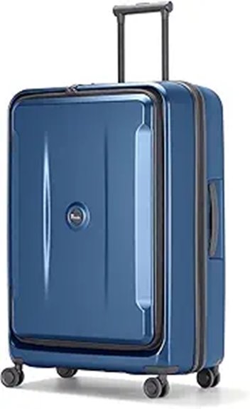 Best Expandable Suitcases for Shopping Trips (Souvenir Space) 9 blue 28 inch tsa spinner