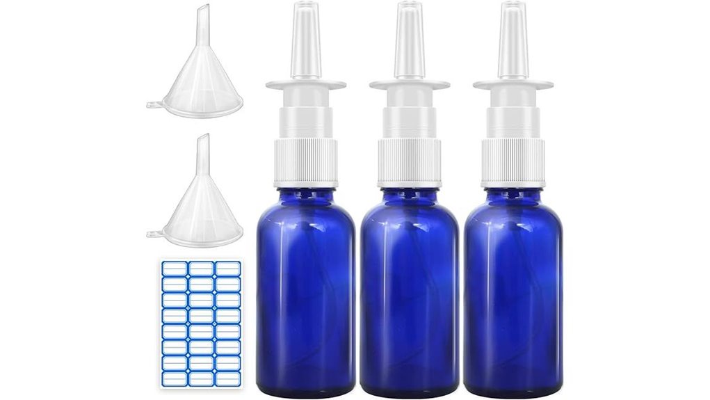 Must-Have Travel‑Sized Nasal Sprays That Won’t Leak 4 blue 30ml fine sprayer