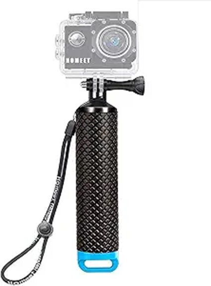 blue dji osmo monopod