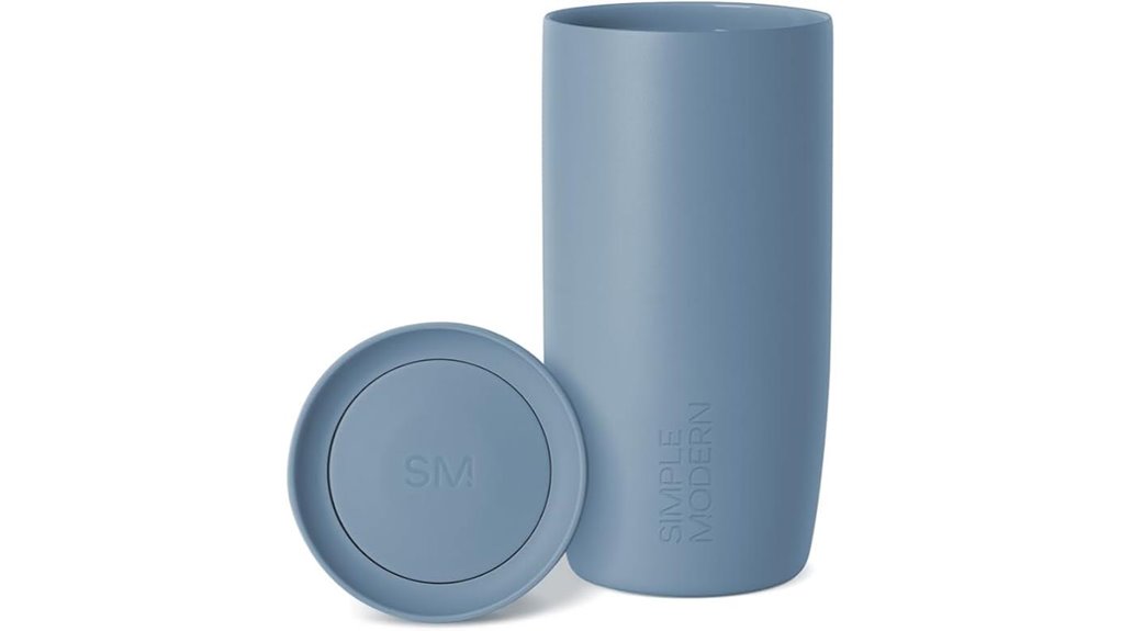 Best Travel Coffee Mugs That Don’t Leak (Lid mechanisms) 12 blue dune 16oz mug