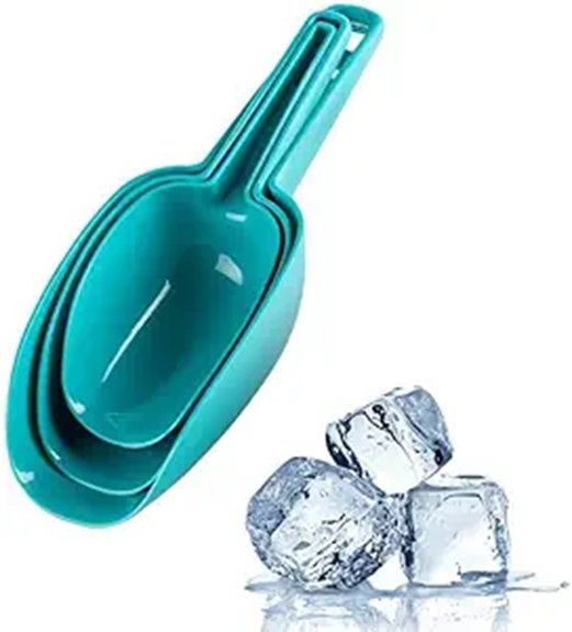 The Best Ice Scoop That Makes Ice‑Crunching a Breeze 15 blue plastic ice scoops