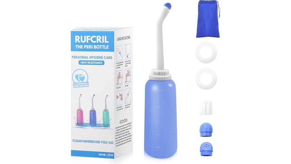 Best Portable Bidets (Squeeze Bottle Style) Keep You Fresh 12 blue portable 500ml bidet