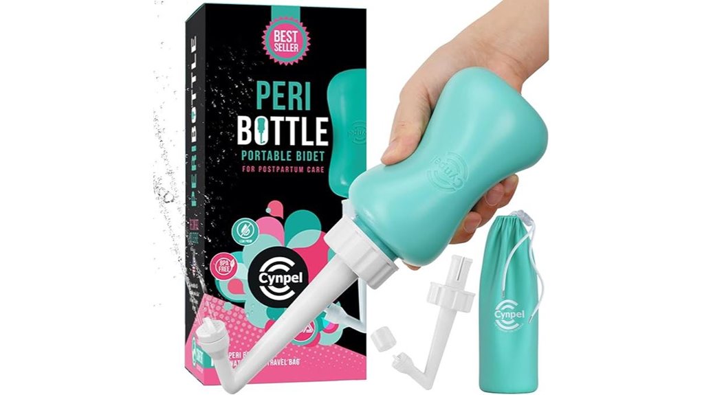 Best Portable Bidets (Squeeze Bottle Style) Keep You Fresh 1 blue portable handheld bidet