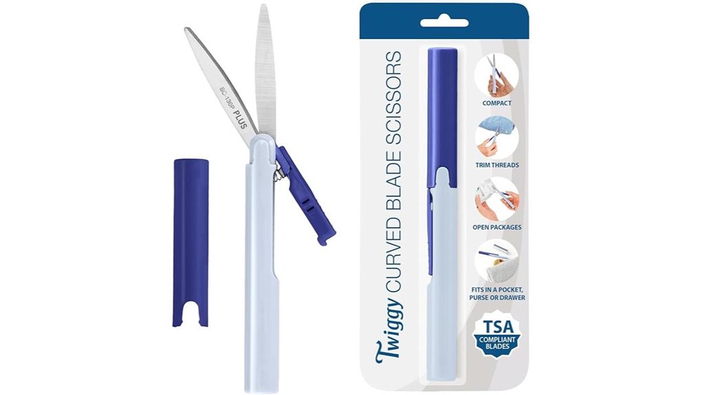 Small TSA-Friendly Scissors That Pass Security on Every Trip 11 blue tsa compliant compact scissors
