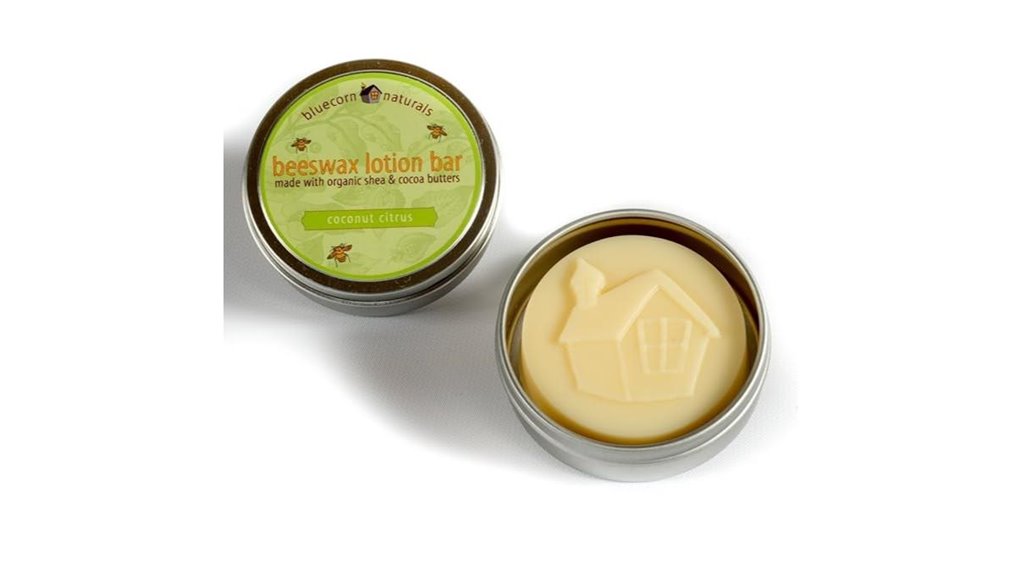 Lotion Bars That Shine as Solid Moisturizers 15 bluecorn beeswax coconut lotion