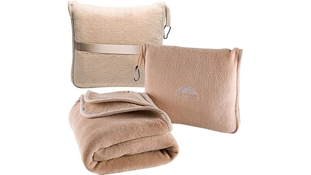 bluehills travel blanket pillow