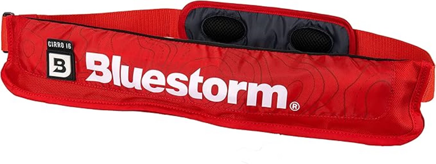 Top Life Jackets for Travel (Inflatable PFDs) Keep You Safe 14 bluestorm manual inflatable pfd
