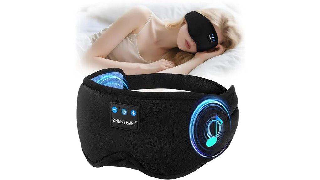 Sleep Earphones for Travel (Flat, Side‑Sleeper Friendly) Quiet 12 bluetooth 5 4 mask earphones